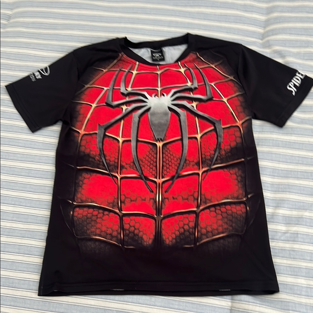 🕷️GYM GALA SPIDER-MAN Best Day Foundation tee. Size S